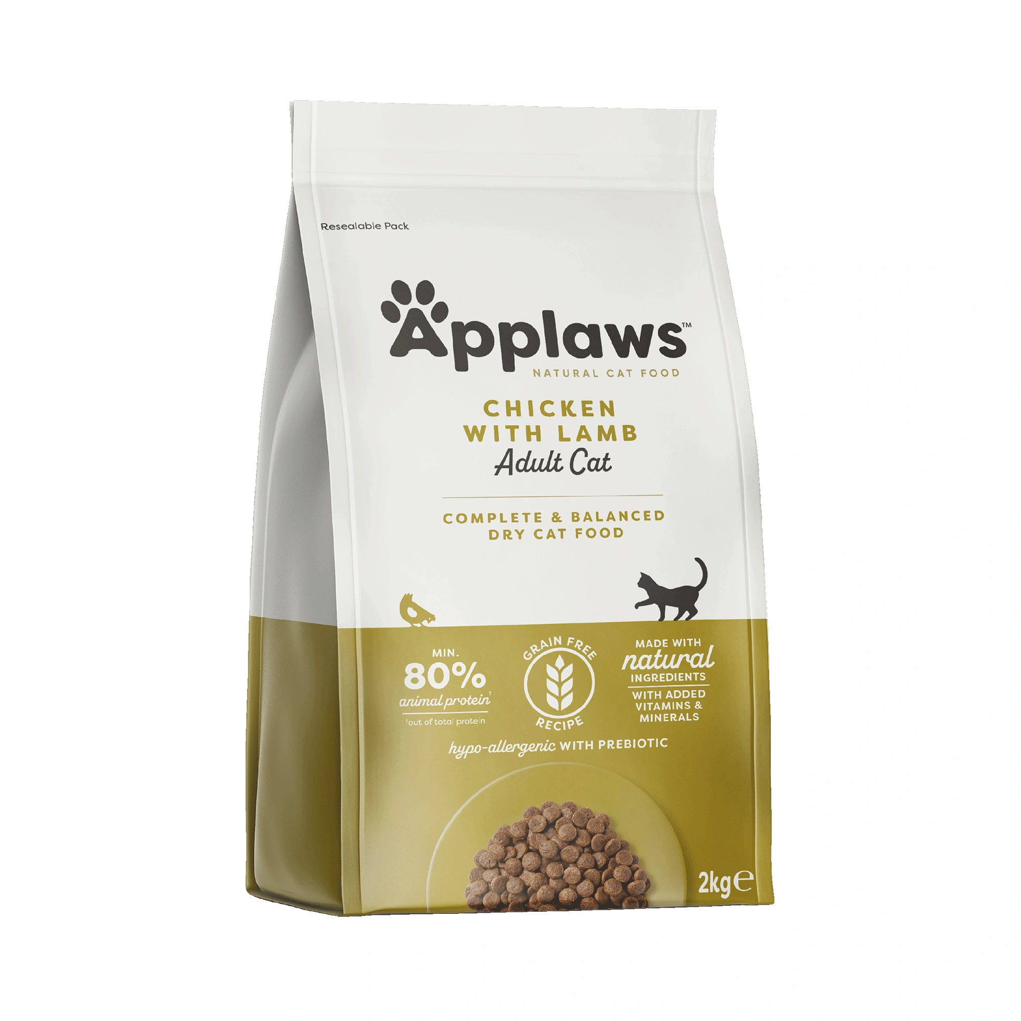 Applaws Kattefoder Kylling og lam 2 kg